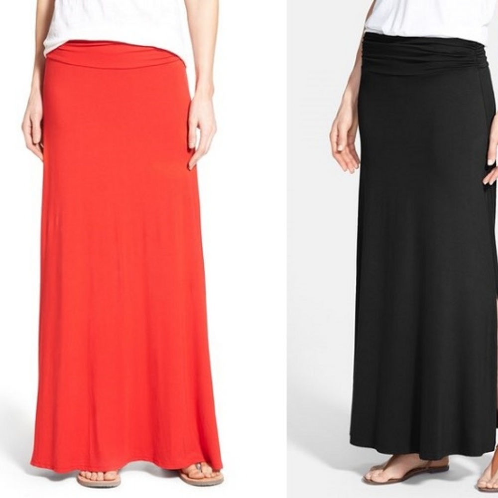 Coral Maxi skirt